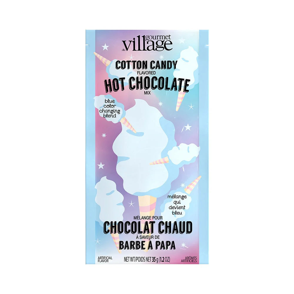 COTTON CANDY FLAVOURED BLUE HOT CHOCOLATE MIX