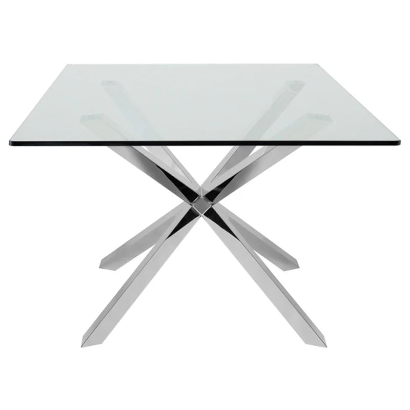 COUTURE DINING TABLE GLASS TOP