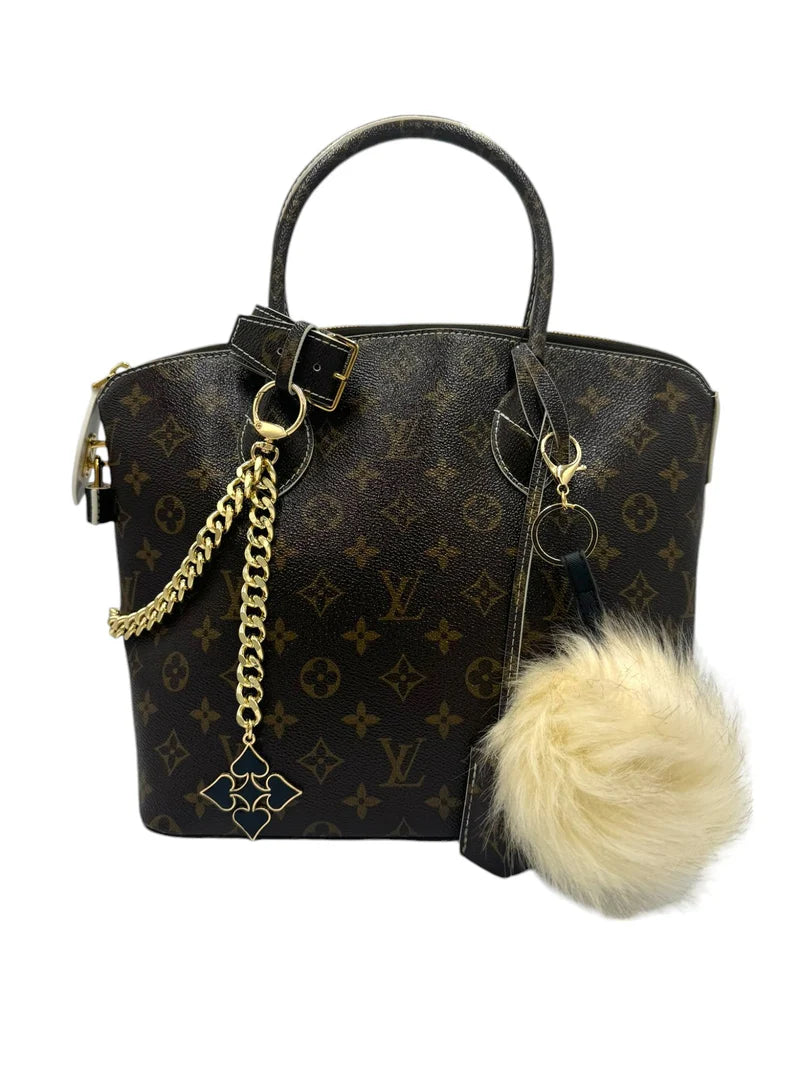 FAUX SINGLE POM - CREAM