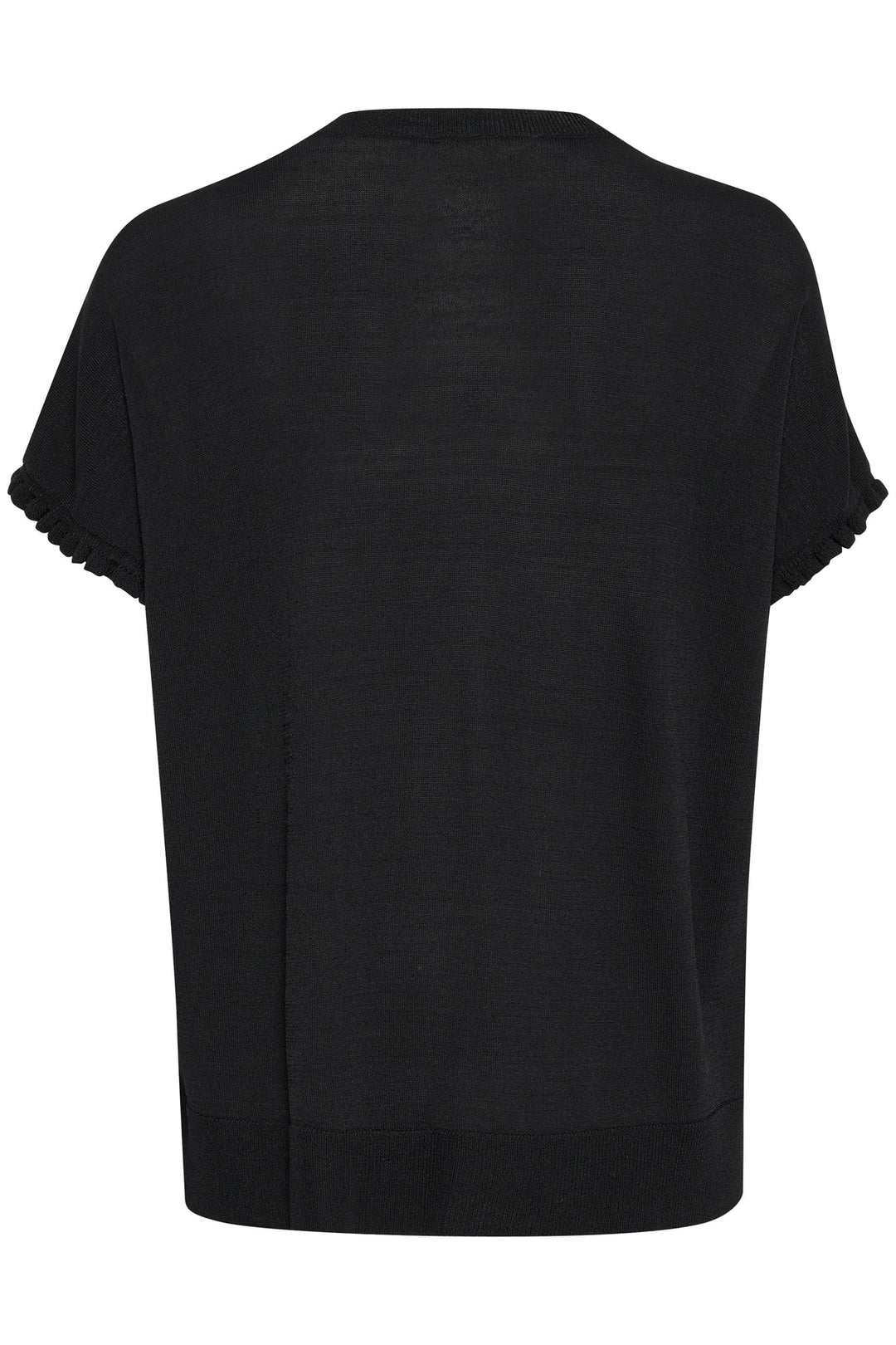 CRMARO KNIT BLOUSE "PITCH BLACK"