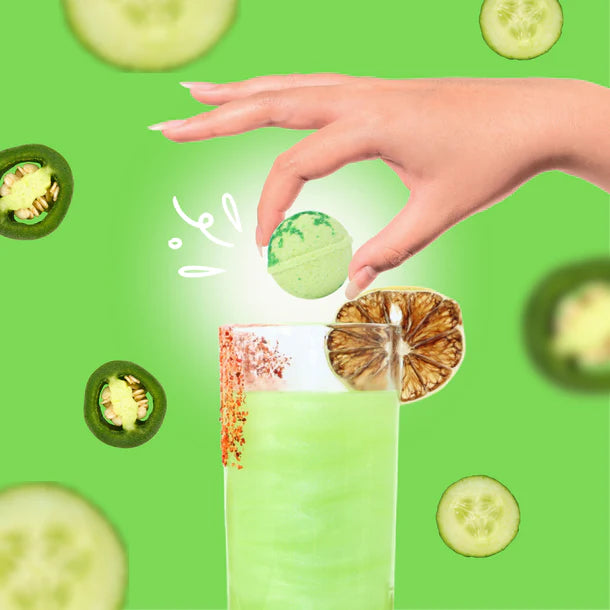 CUCUMBER JALAPENO COCKTAIL BOMB