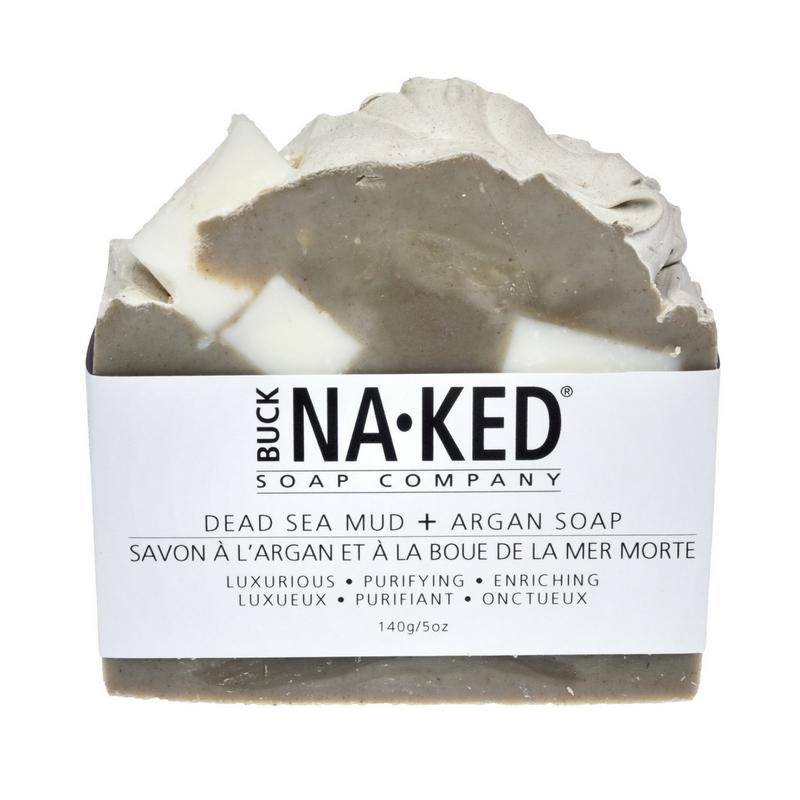 BUCK NAKED DEAD SEA MUD & ARGAN SOAP - 150g