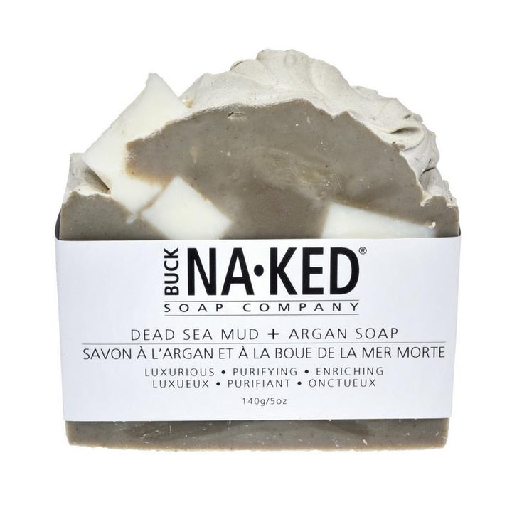 BUCK NAKED DEAD SEA MUD & ARGAN SOAP - 150g