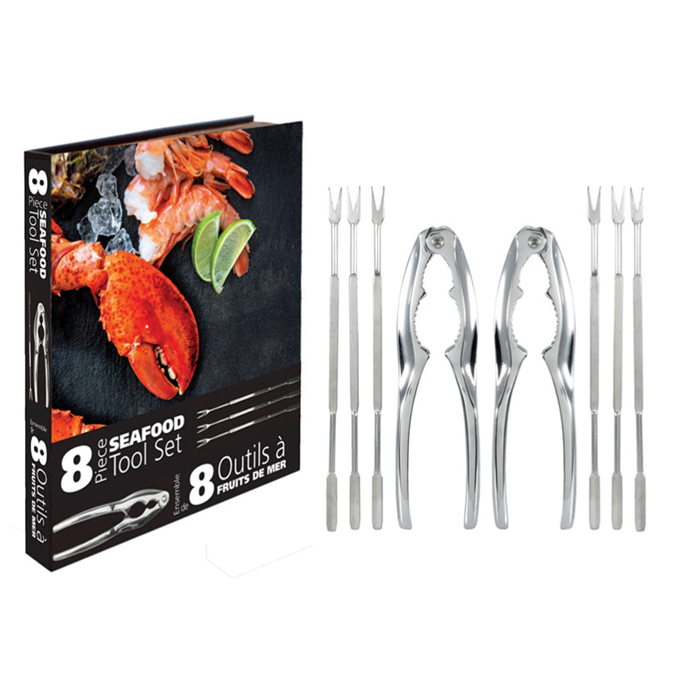 DANESCO 8PC Seafood Tool Set