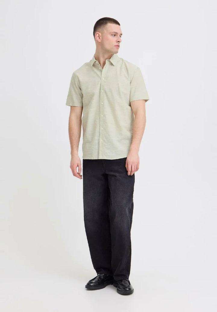BHDARIS SLUB S/S SHIRT "ALFALFA"