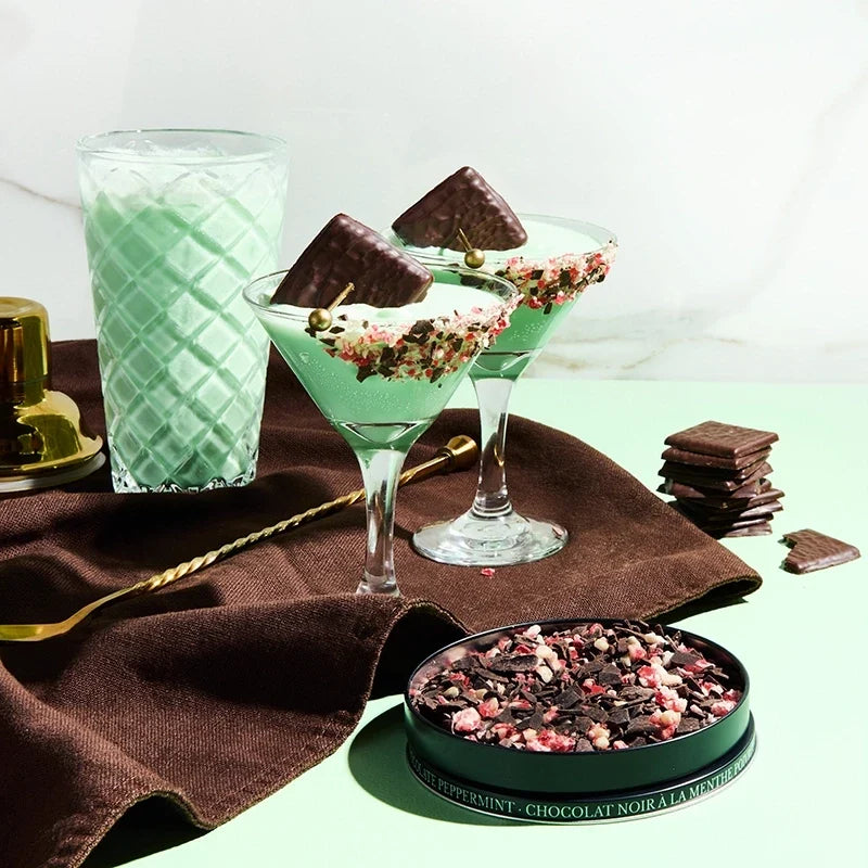 DARK CHOCOLATE PEPPERMINT COCKTAIL RIMMER