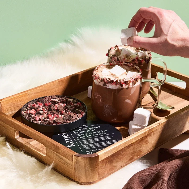 DARK CHOCOLATE PEPPERMINT COCKTAIL RIMMER