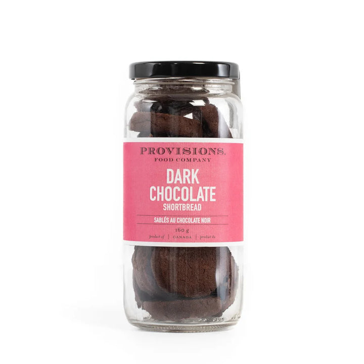 DARK CHOCOLATE SHORTBREAD 160G