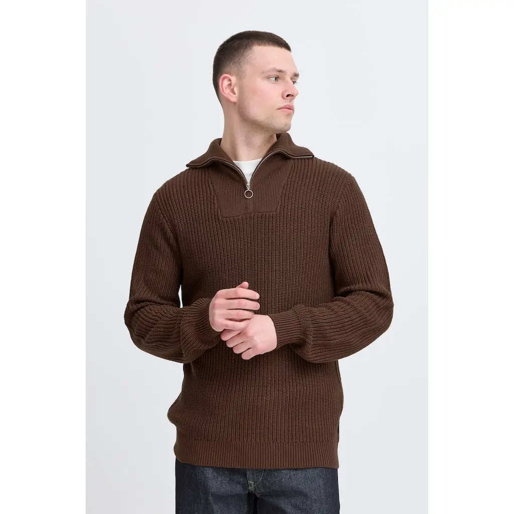 BHDENO HALFZIP "CHICORY COFFEE"
