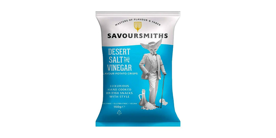 DESERT SALT &amp; VINEGAR CHIPS 150G