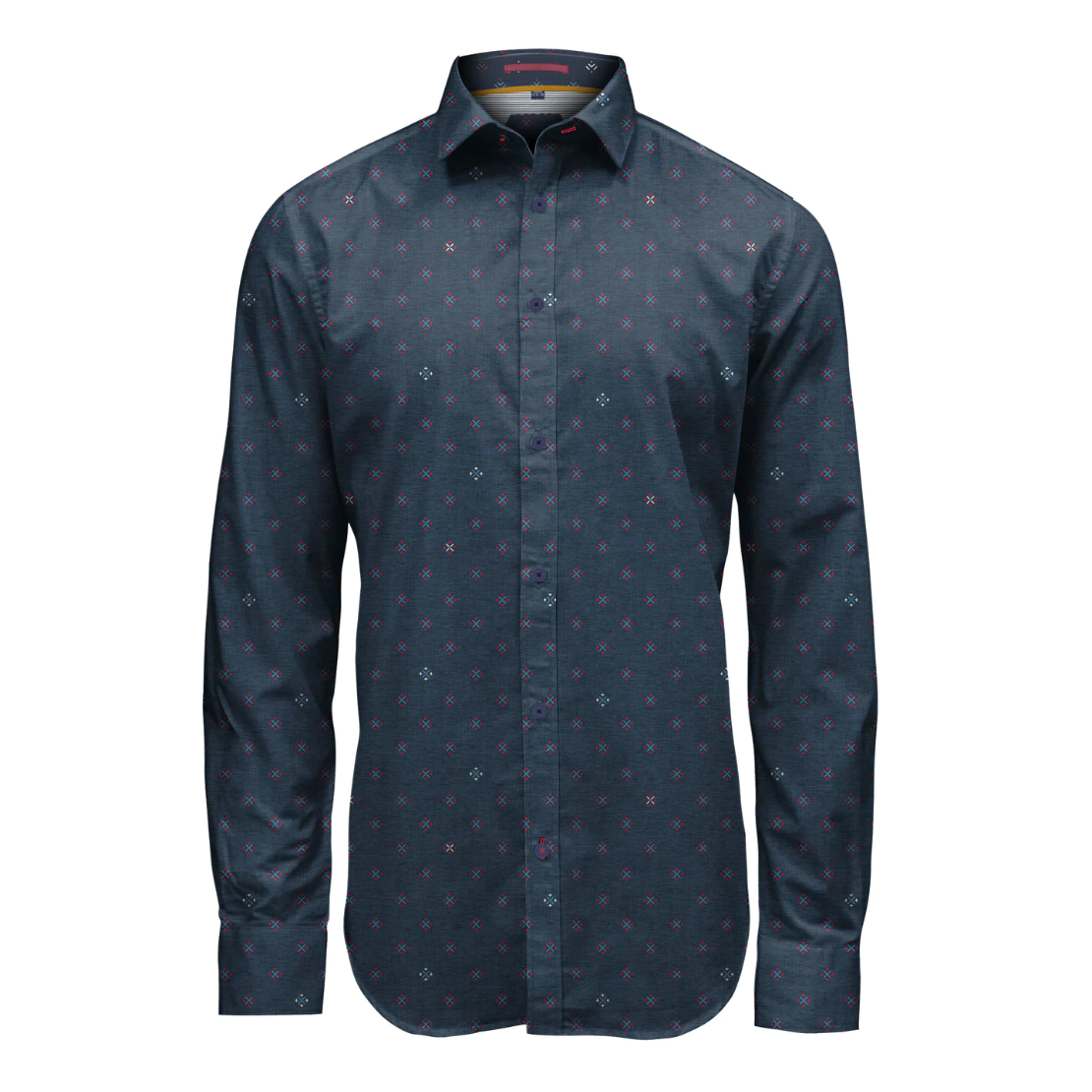 Point Zero Long Sleeves Print Shirt Henry
