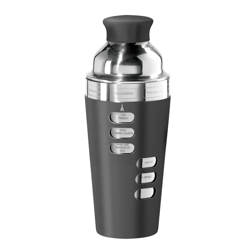 DIAL-A-DRINK COCKTAIL SHAKER "BLACK"