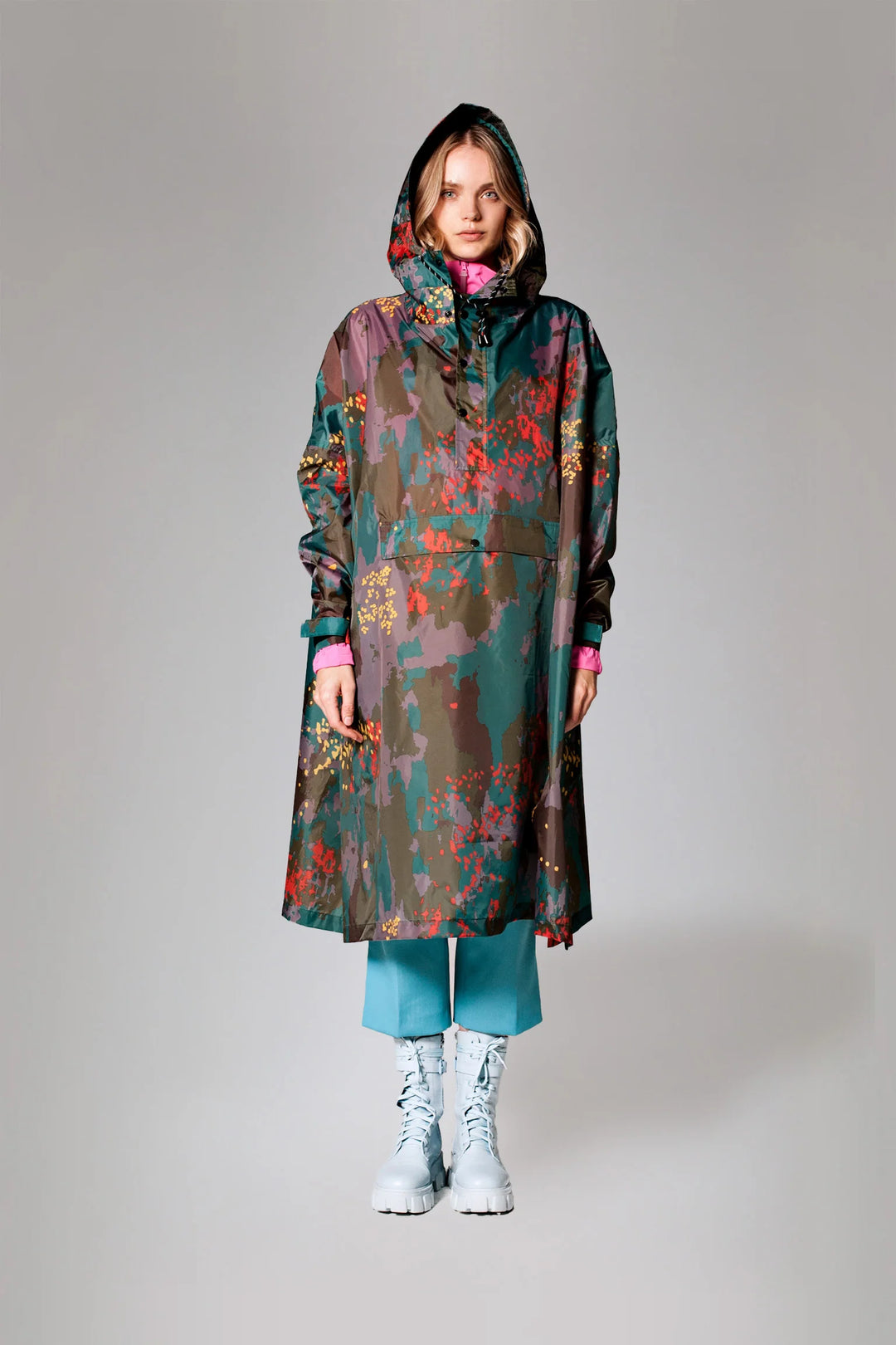 DIGI FOREST CAMO PONCHO