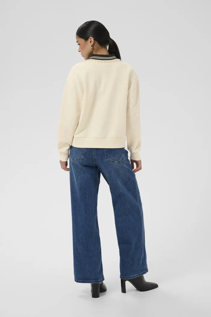 KAHYACINTH SWEATSHIRT TOURTERELLE