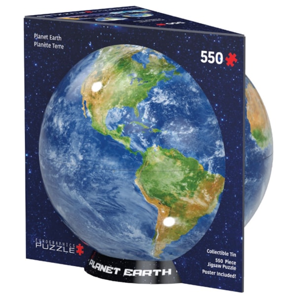 PLANET EARTH TIN - 550-PIECE PUZZLE