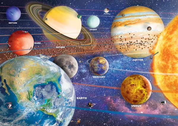 PLANET EARTH TIN - 550-PIECE PUZZLE