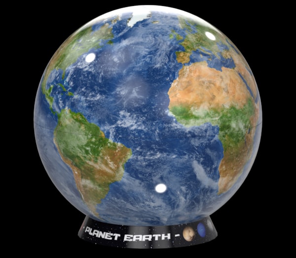PLANET EARTH TIN - 550-PIECE PUZZLE