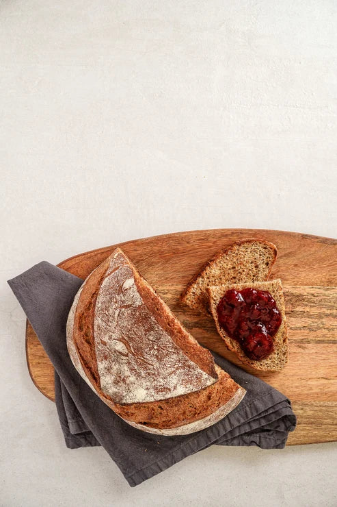 STRAWBERRY AND ELDERBERRY JAM 125ML