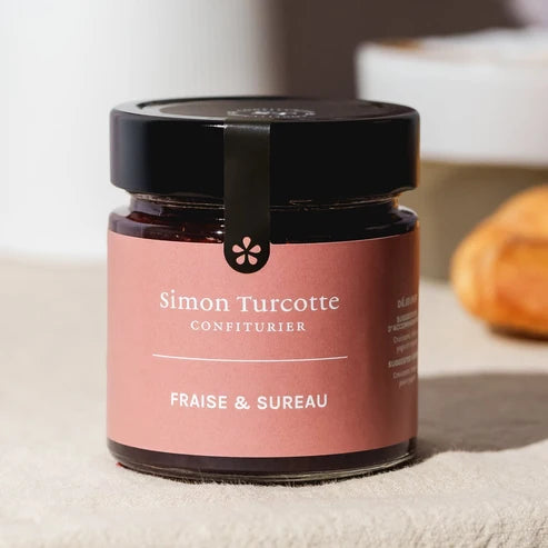 STRAWBERRY AND ELDERBERRY JAM 125ML