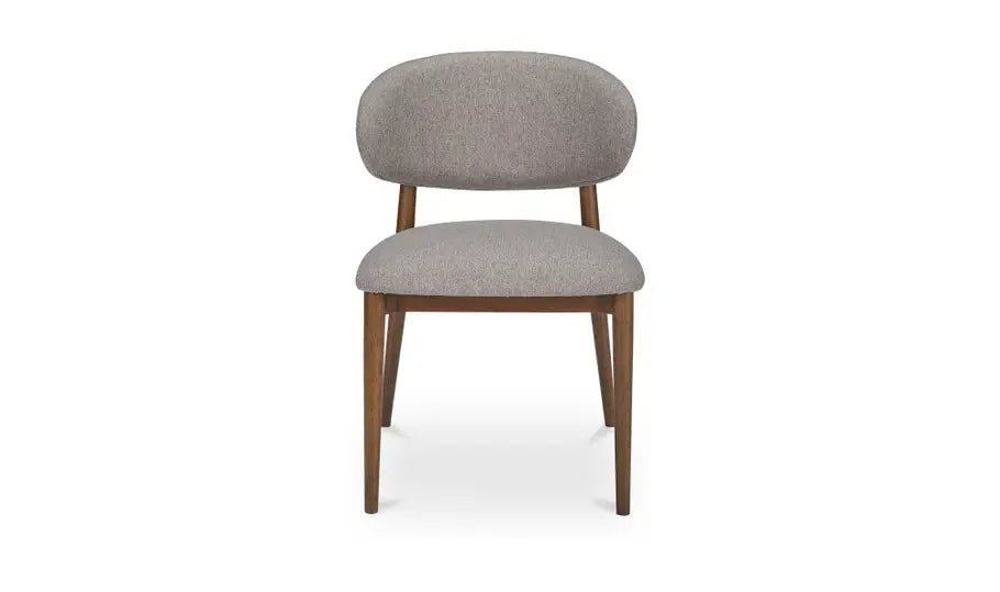 ELLIE DINING CHAIR PERFORMANCE FABRIC "LIGHT BROWN"