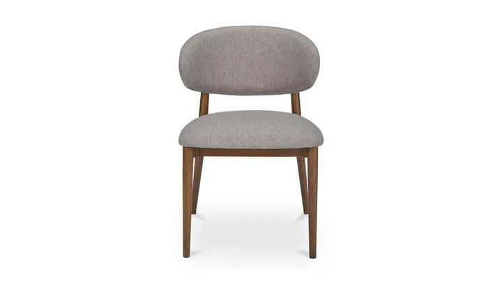 ELLIE DINING CHAIR PERFORMANCE FABRIC "LIGHT BROWN"