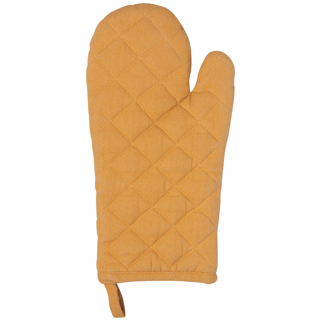 DANICA STONEWASH OVEN MITT OCHRE