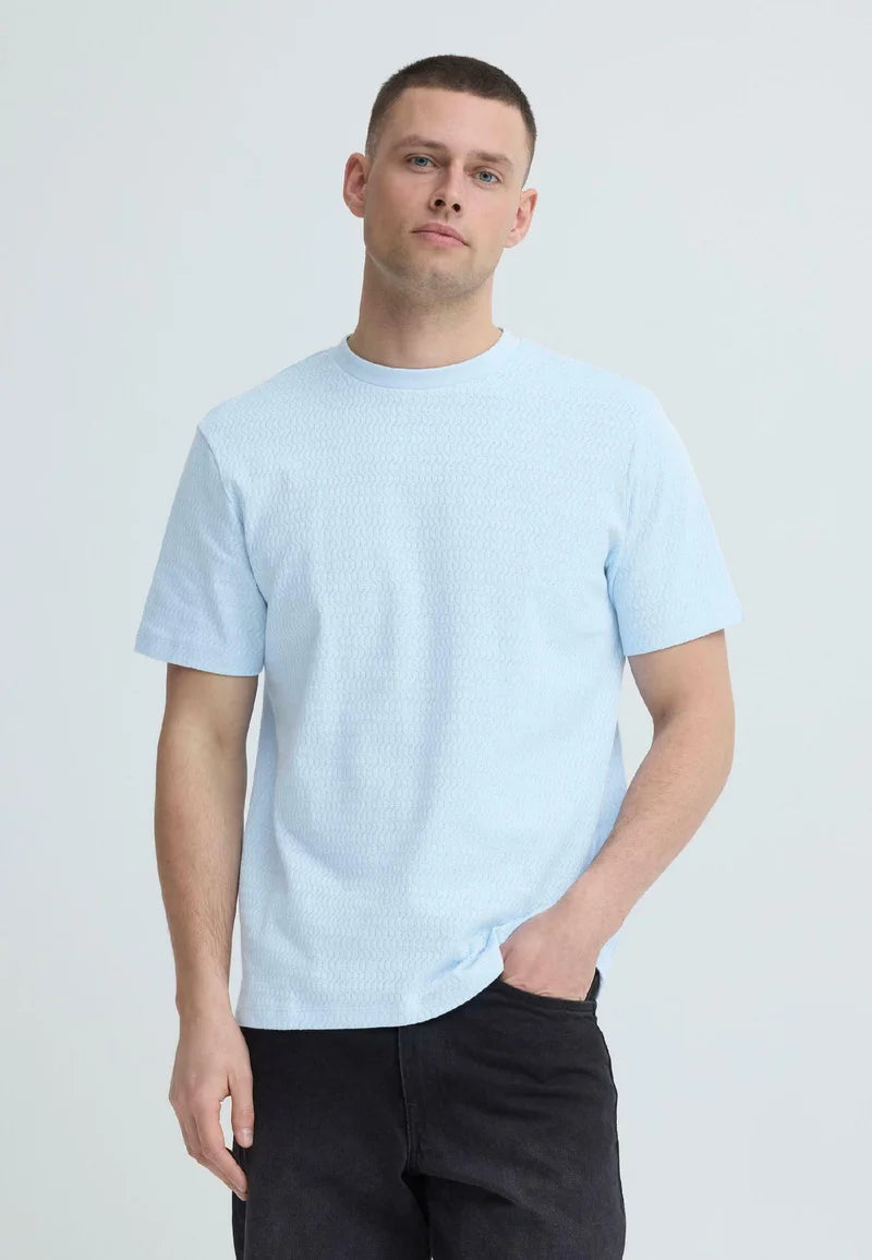 BHESWIN TEE S/S "BLUE FROST"
