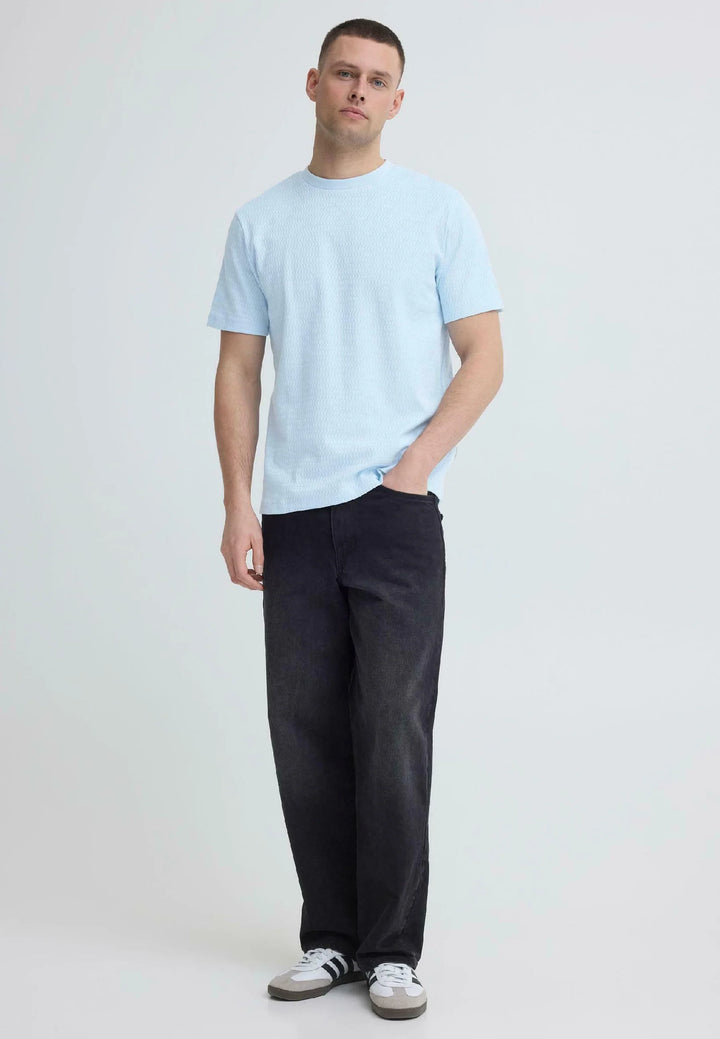 BHESWIN TEE S/S "BLUE FROST"