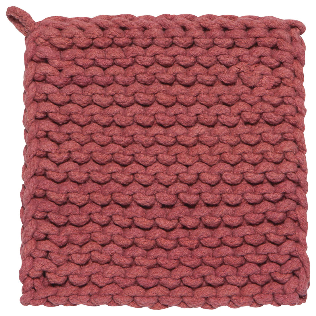 DAINCA KNIT POT HOLDER CANYON ROSE