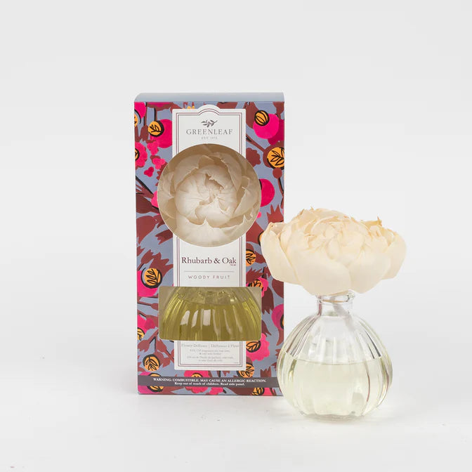 RHUBARB & OAK FLOWER DIFFUSER