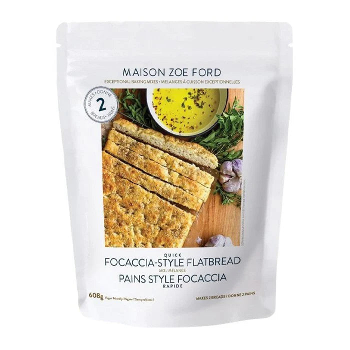 QUICK FOCACCIA STYLE FLATBREAD MIX 608G