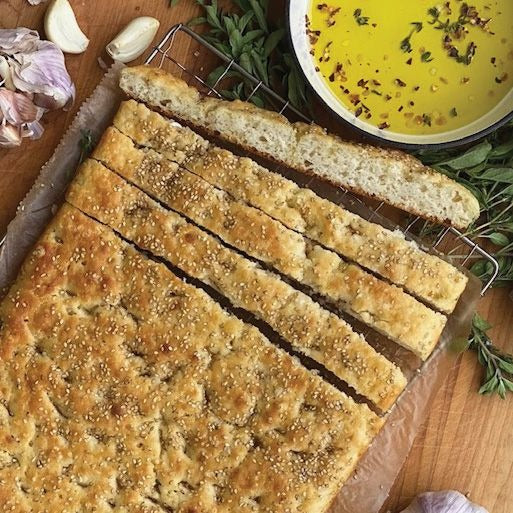 QUICK FOCACCIA STYLE FLATBREAD MIX 608G