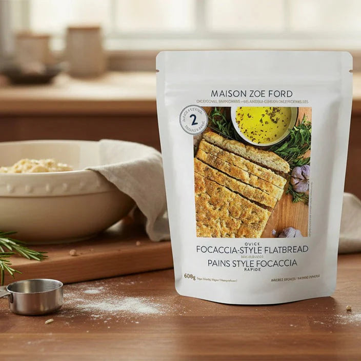 QUICK FOCACCIA STYLE FLATBREAD MIX 608G