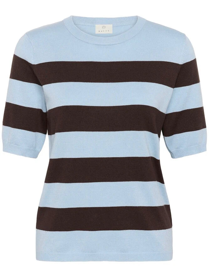 KALIZZA PULLOVER "BLUE FOG/BROWN"