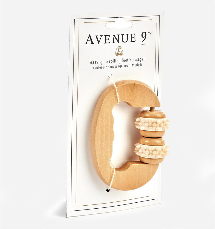 SMALL WOODEN FOOT MASSAGE ROLLER