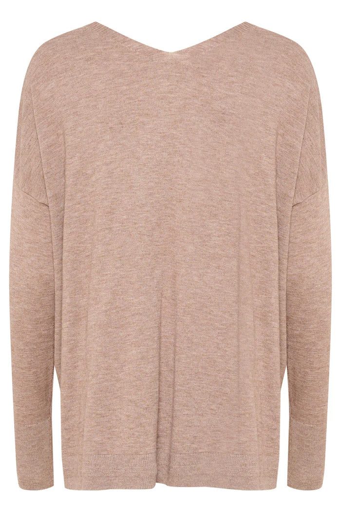 CRDELA PULLOVER "FOSSIL MELANGE"