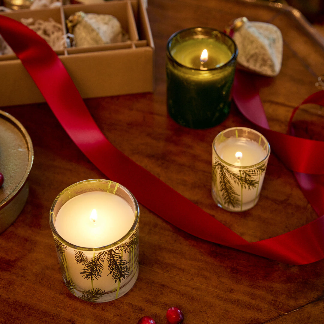 FRASIER FIR PINE NEEDLE VOTIVE CANDLE