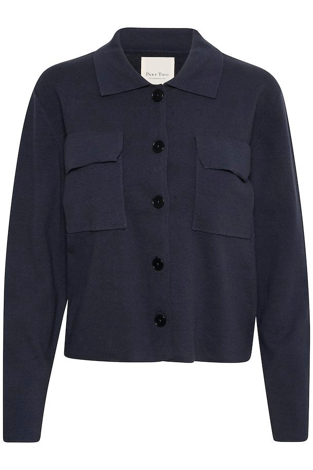 FRIEDAPW CARDIGAN "Dark Navy"