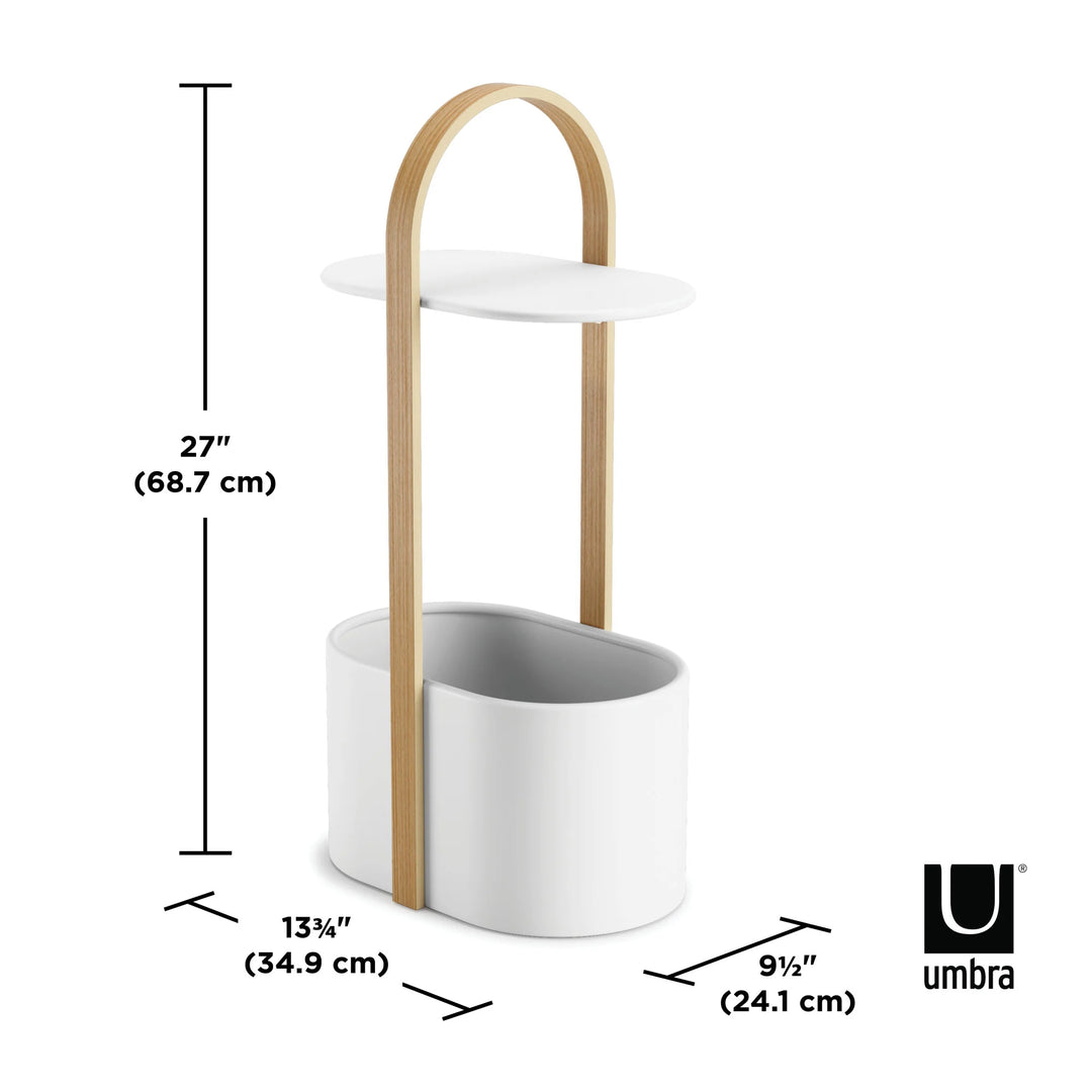 Umbra Bellwood Storage Table - White