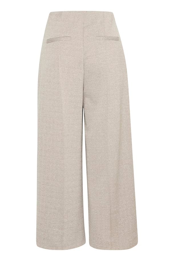 IHKATE JACQUARD CROPPED WIDE PANTS "FUNGI"
