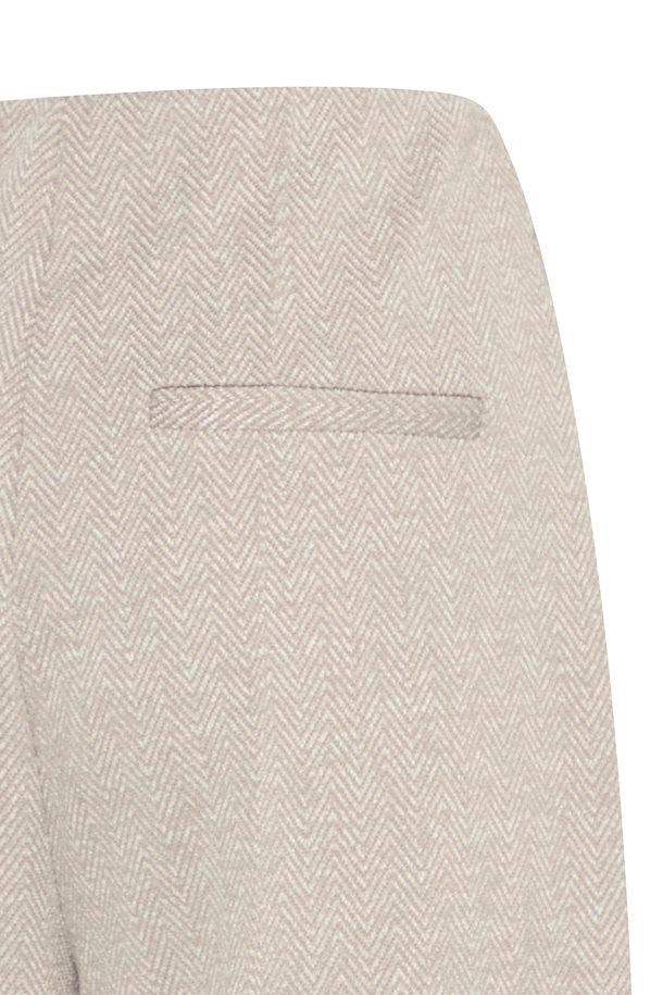 IHKATE JACQUARD CROPPED WIDE PANTS "FUNGI"