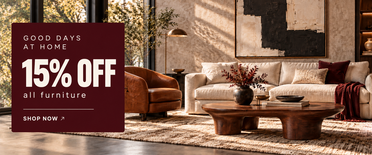 15% off all furniture — Shop G. D’Aoust & Cie furniture