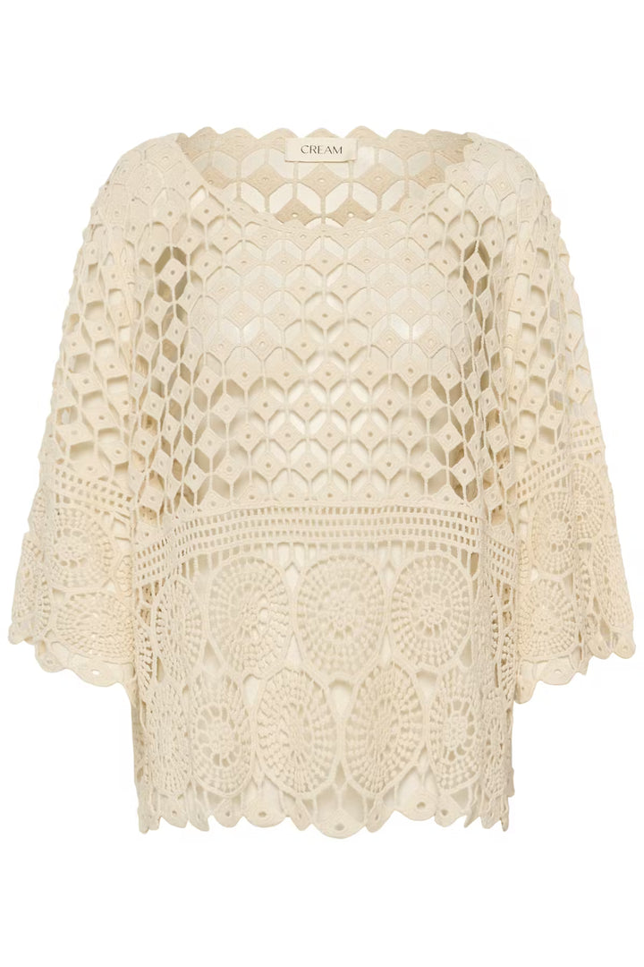 CRGINA PONCHO "PERFECTLY PALE"