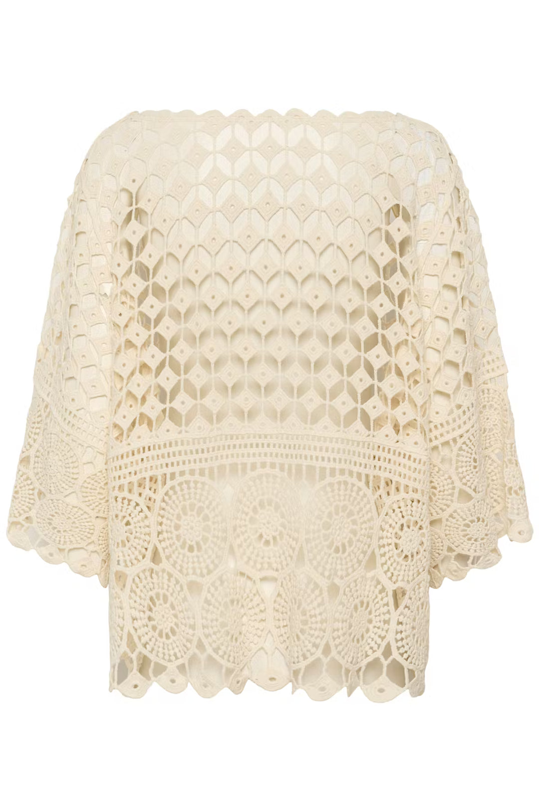 CRGINA PONCHO "PERFECTLY PALE"