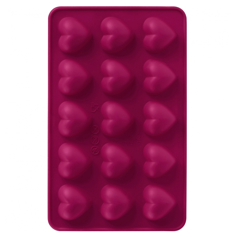 Trudeau Set of 2 Heart Shaped Chocolate Molds