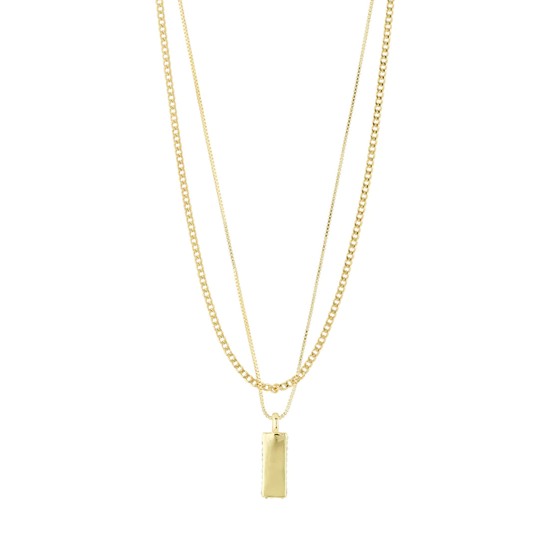 STAR Recycled Necklace 2-in-1 Set "Gold"