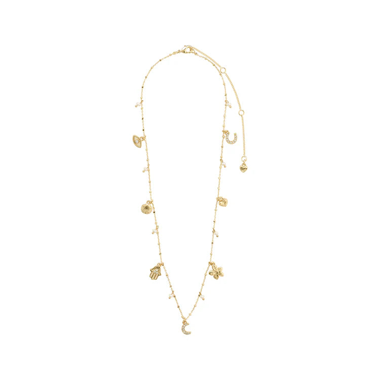 PRUCENCE RECYCLED NECKLACE GOLD-PLATED