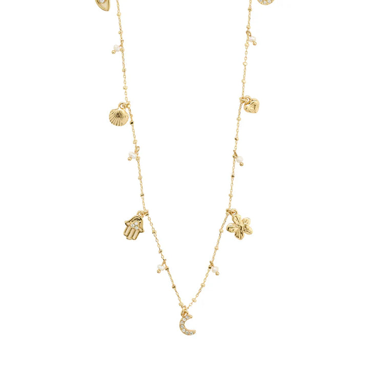 PRUCENCE RECYCLED NECKLACE GOLD-PLATED