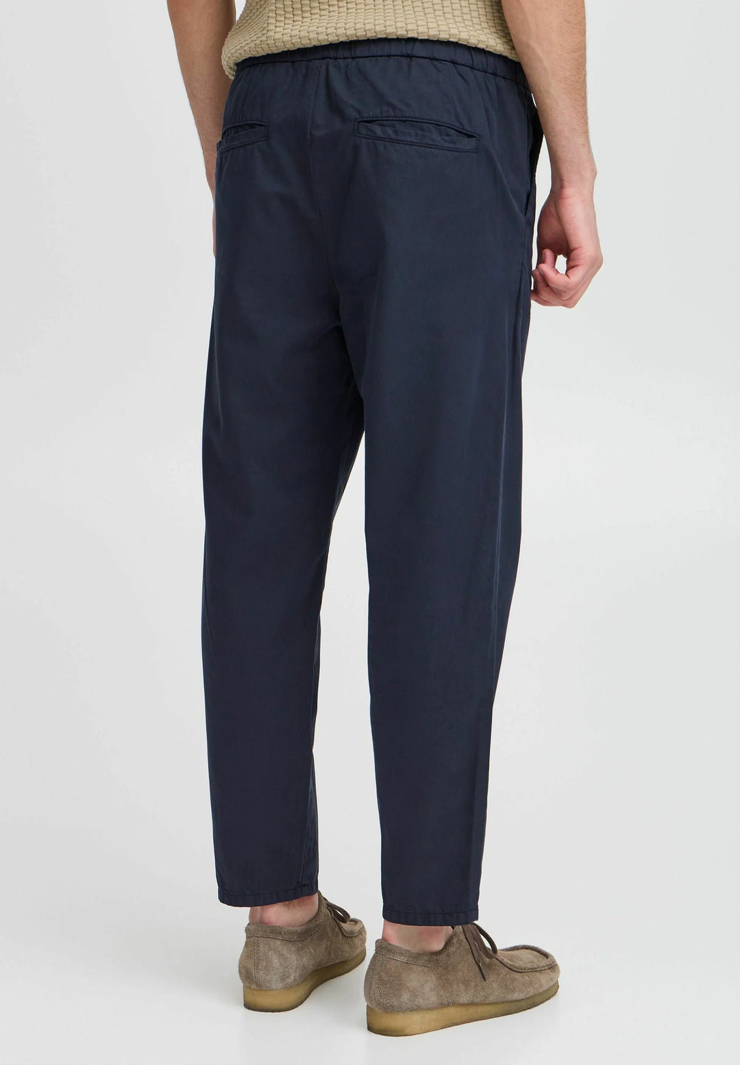 CFHAAKAN COTTON LYOCELL PANTS "DARK NAVY"