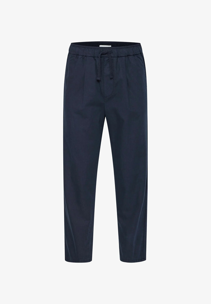 CFHAAKAN COTTON LYOCELL PANTS "DARK NAVY"